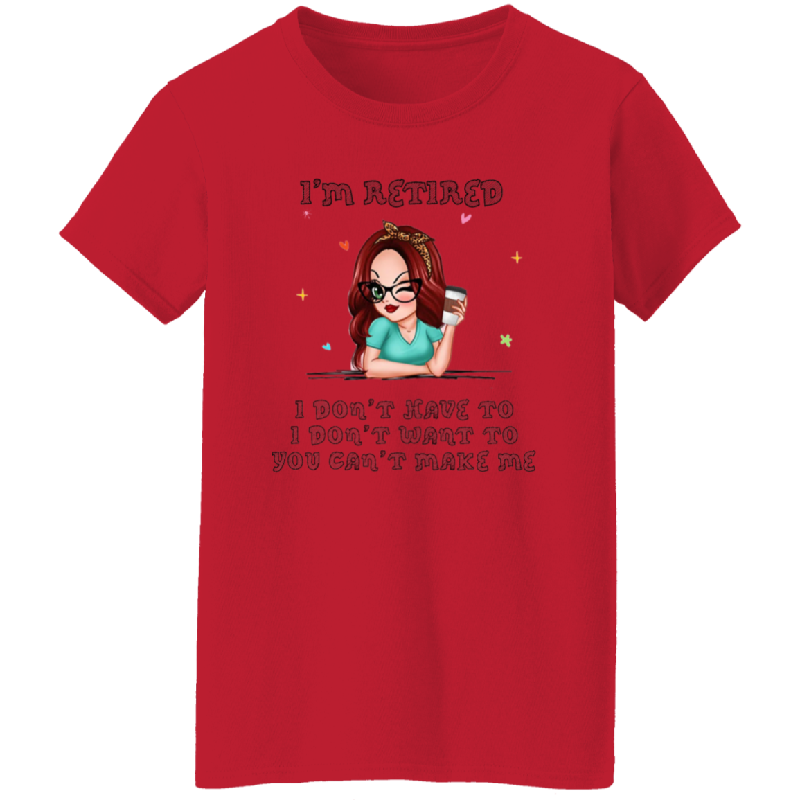 Retired Ladies T-Shirt
