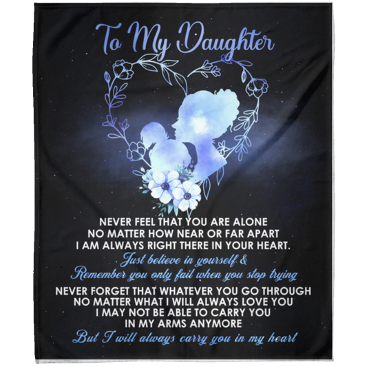 To My Daughter | FLM Arctic Fleece Blanket 50x60