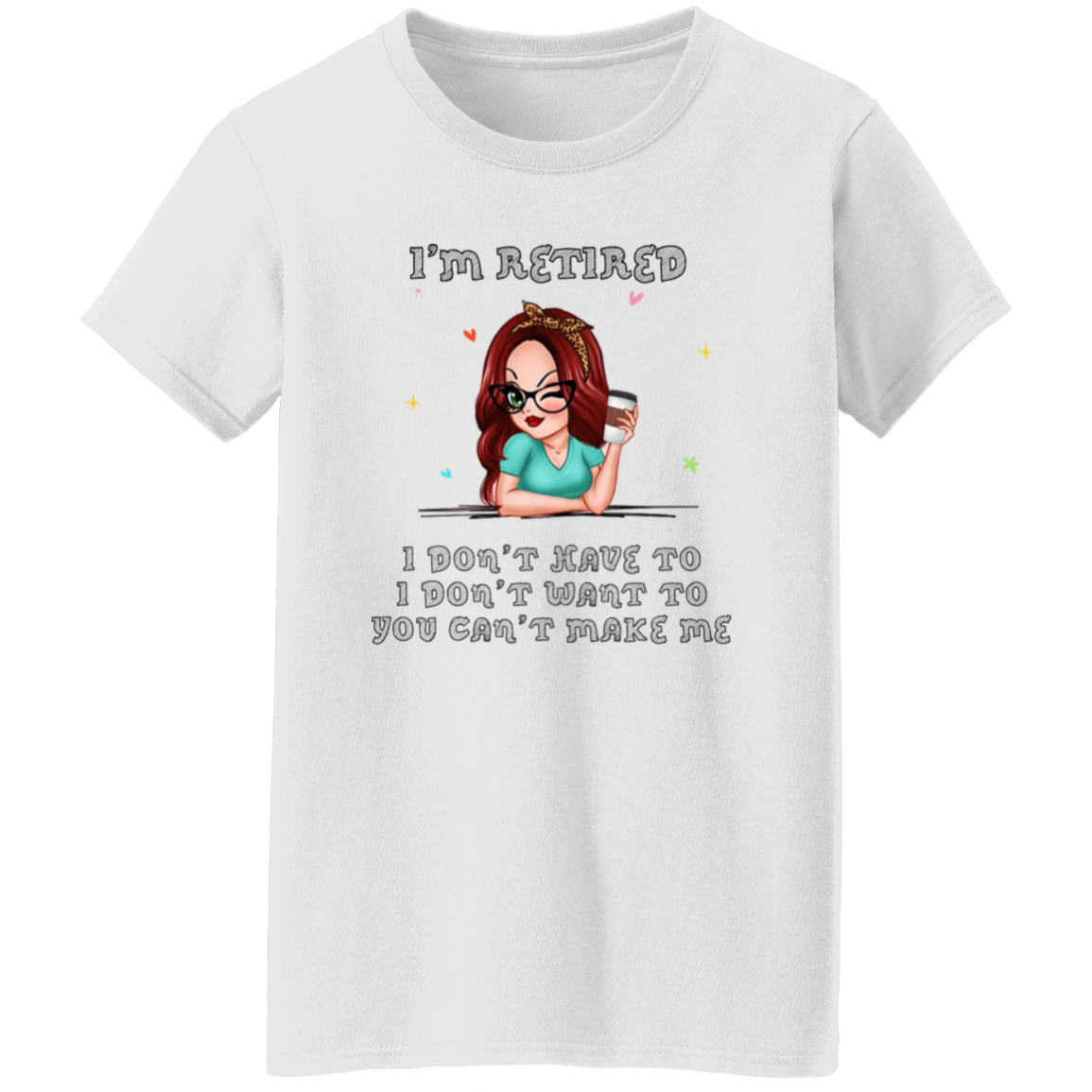 Retired Ladies T-Shirt