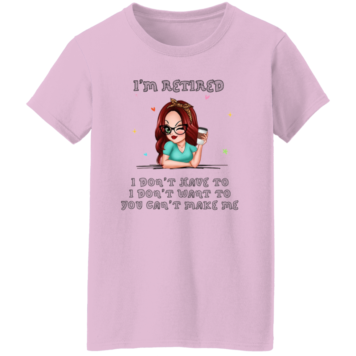 Retired Ladies T-Shirt