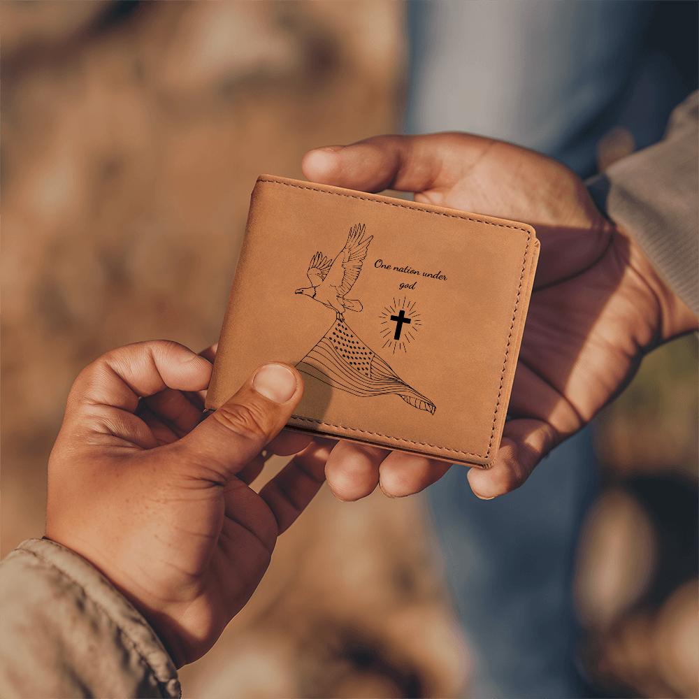America Leather wallet