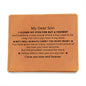 For Son | Graphic Leather Wallet