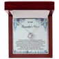 To My Beautiful Mom | I Love You Mom, Forever & Always - Love Knot Necklace