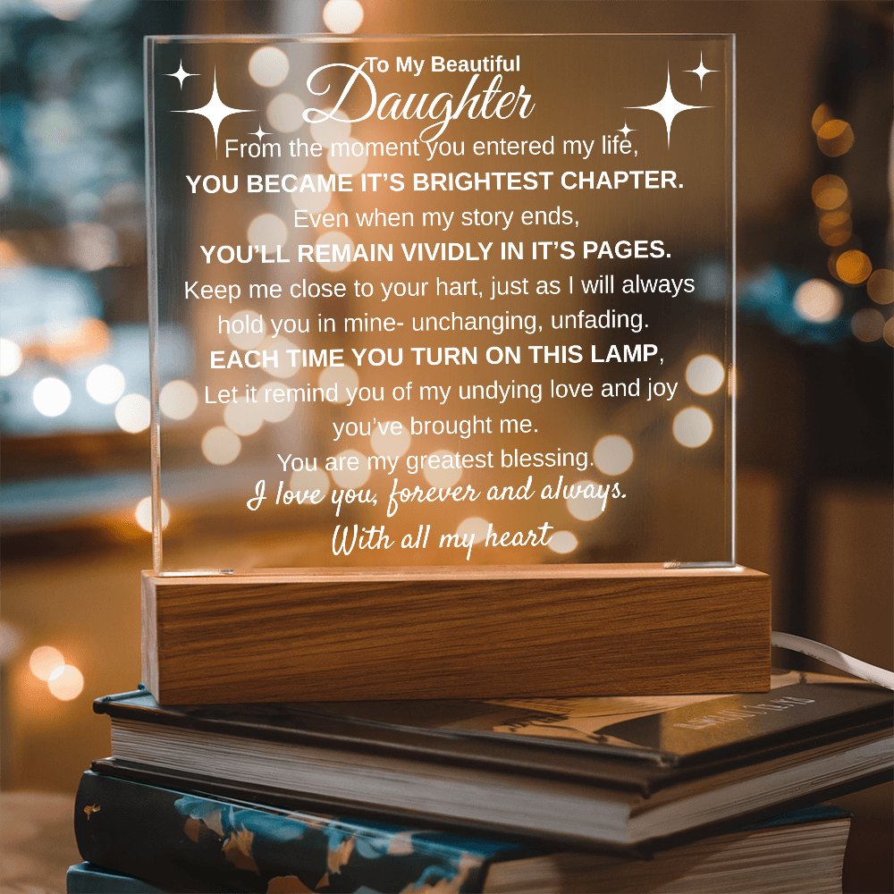 To My Daughter/ Brightest Chapter