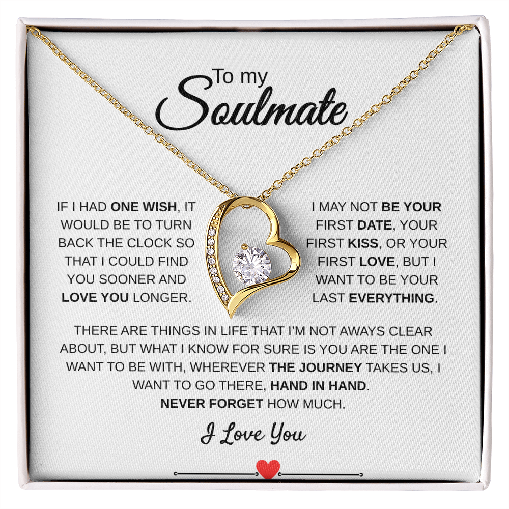 To My Soulmate, I Love You, One Wish/1.0
