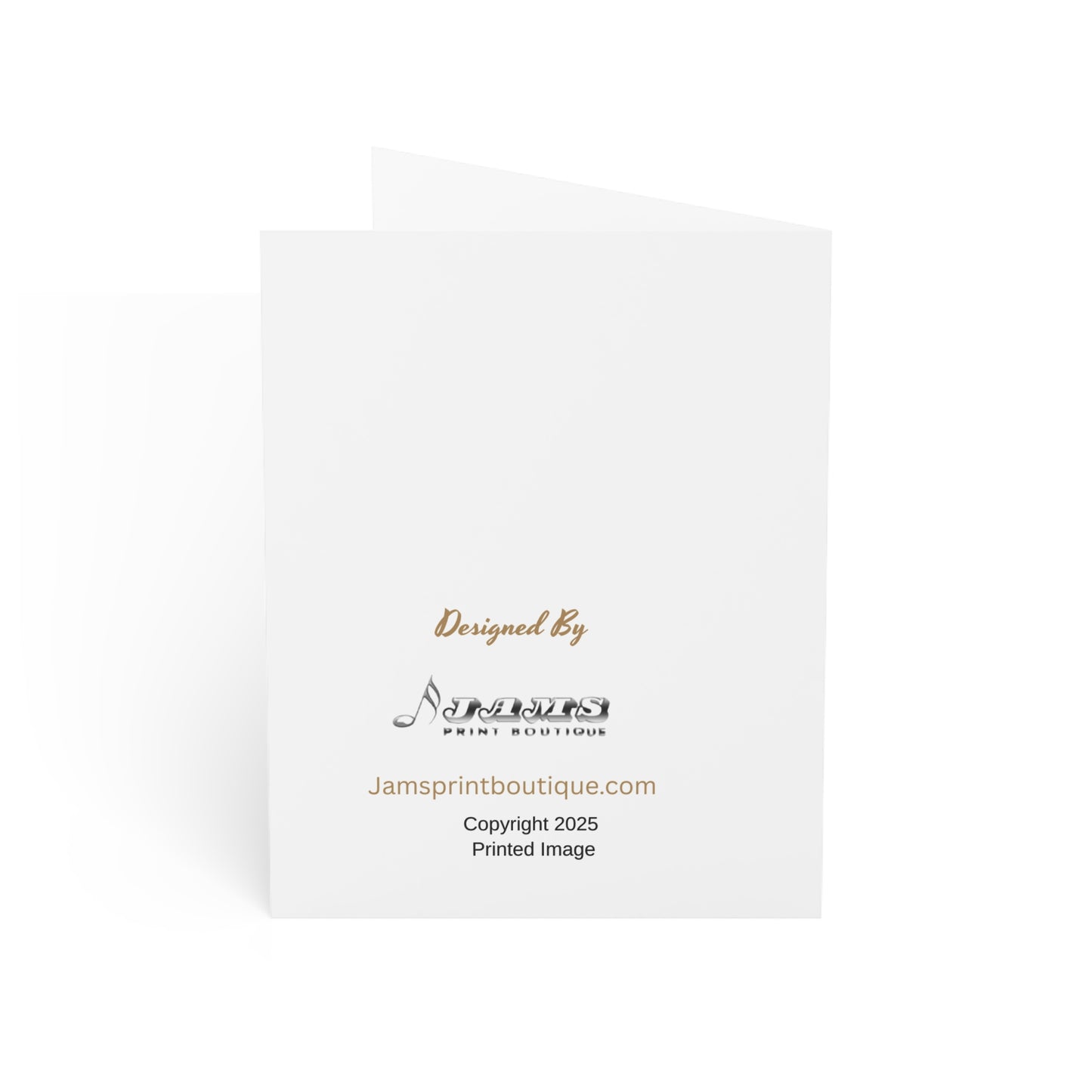 Happy Holidays Cat Fireplace Greeting Cards — Cozy Holiday Cards (Single or Multipack)