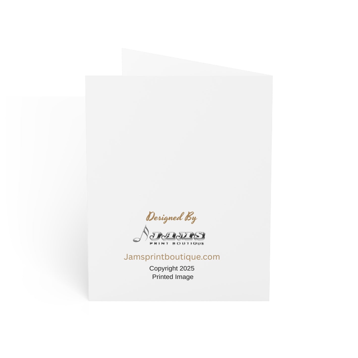 Tarjeta de felicitación navideña de gato: "Feliz Navidad" (individual o multipack)