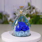 Flower Angel Glass/ Dried Rose Gift Box Home Decor