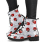 Women's High Top/ Combat Boots Style/Ladybug Cute Cartoon/ British Work Clothes Boots