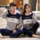Matching Fleece Couples Pajamas sets For Men and Women, Plus Sizes