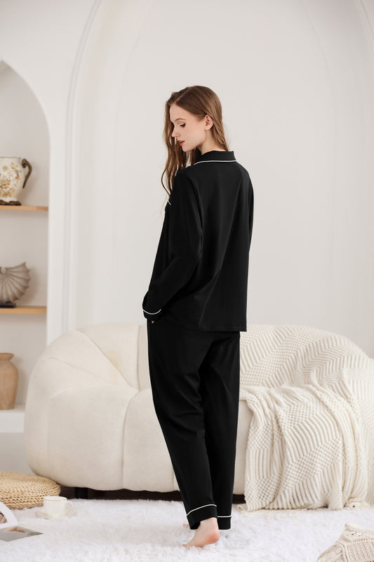 BLACK RONGTAI / Cotton Women's Pajama Sets