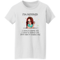 I'm Retired/ Ladies T-Shirt