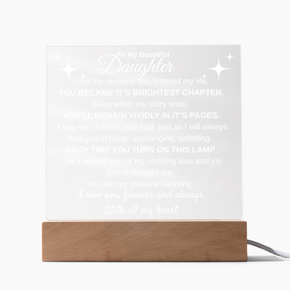 To My Daughter/ Brightest Chapter