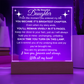 To My Daughter/ Brightest Chapter