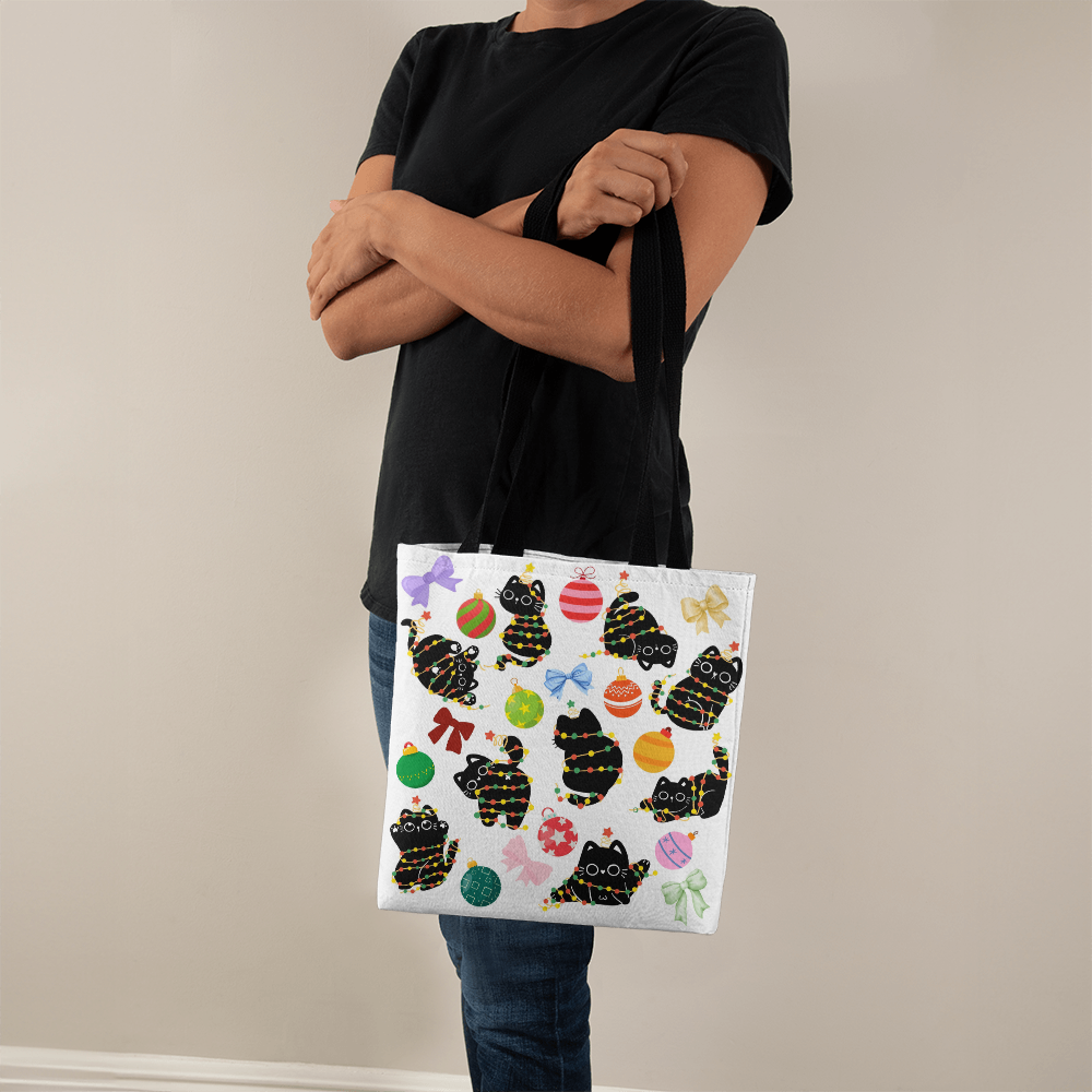 Cute Naughty Kitten Classic Tote/ Bag