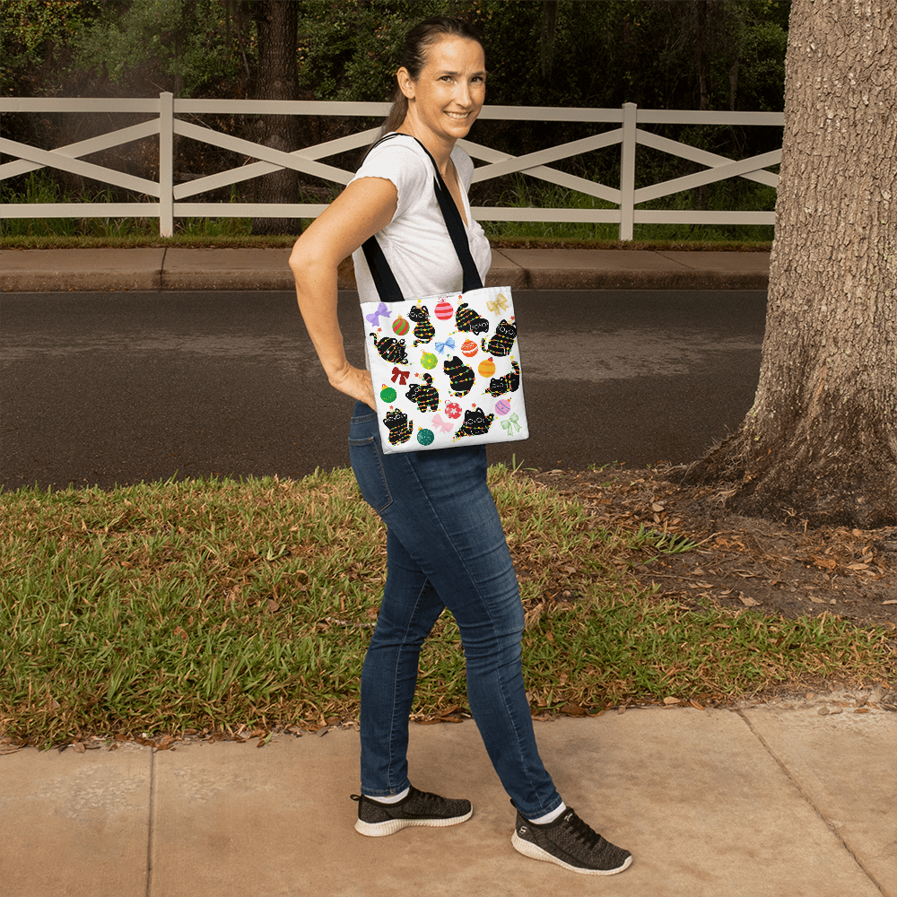 Cute Naughty Kitten Classic Tote/ Bag