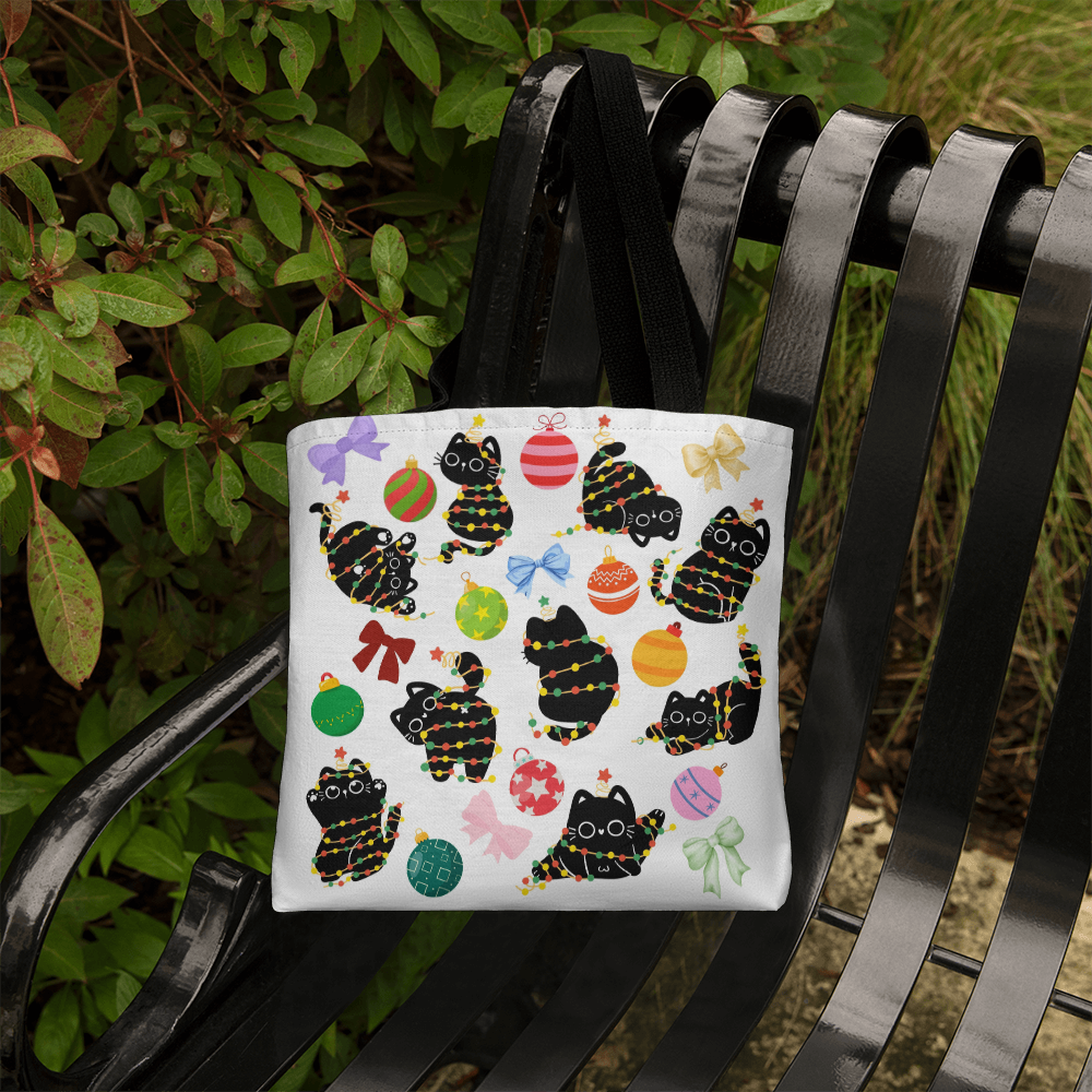 Cute Naughty Kitten Classic Tote/ Bag