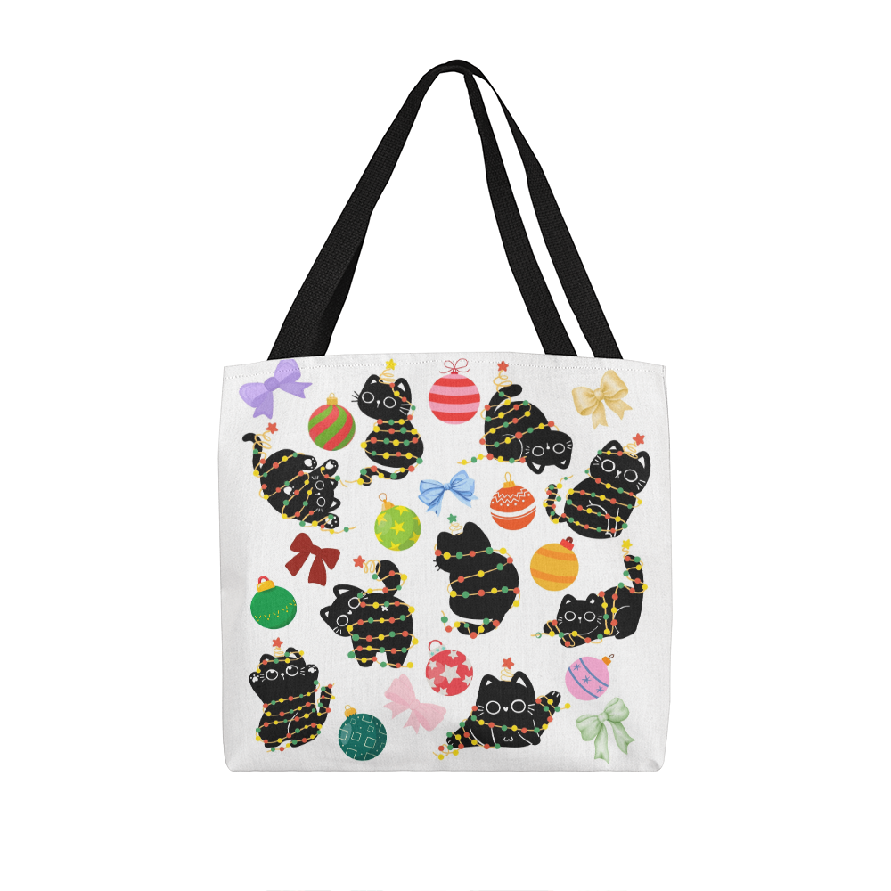 Cute Naughty Kitten Classic Tote/ Bag