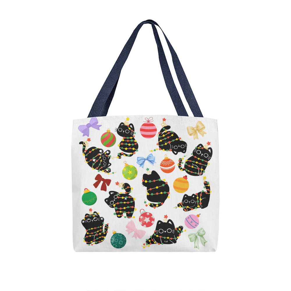 Cute Naughty Kitten Classic Tote/ Bag