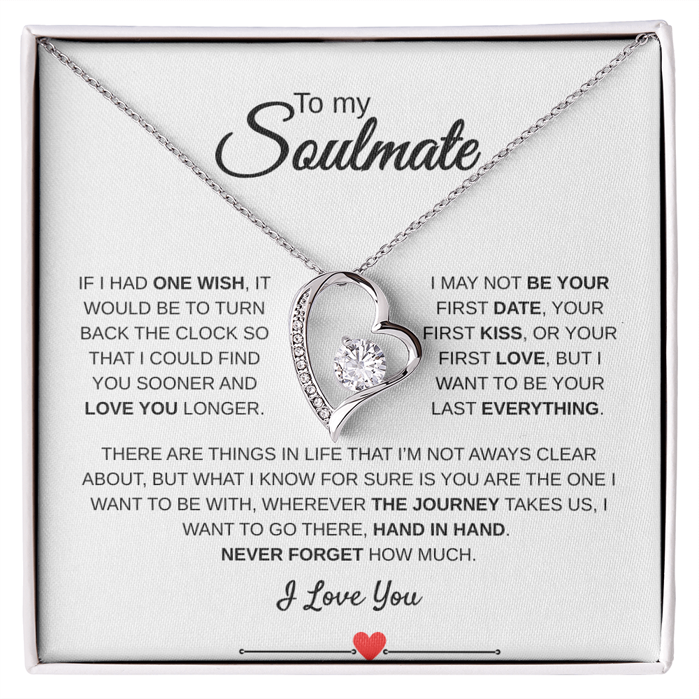 To My Soulmate, I Love You, One Wish/1.0