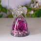 Flower Angel Glass/ Dried Rose Gift Box Home Decor