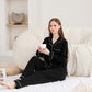 Conjuntos de pijama de algodón para mujer BLACK RONGTAI 