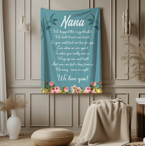 For Nana | FLM Arctic Fleece Blanket 50x60